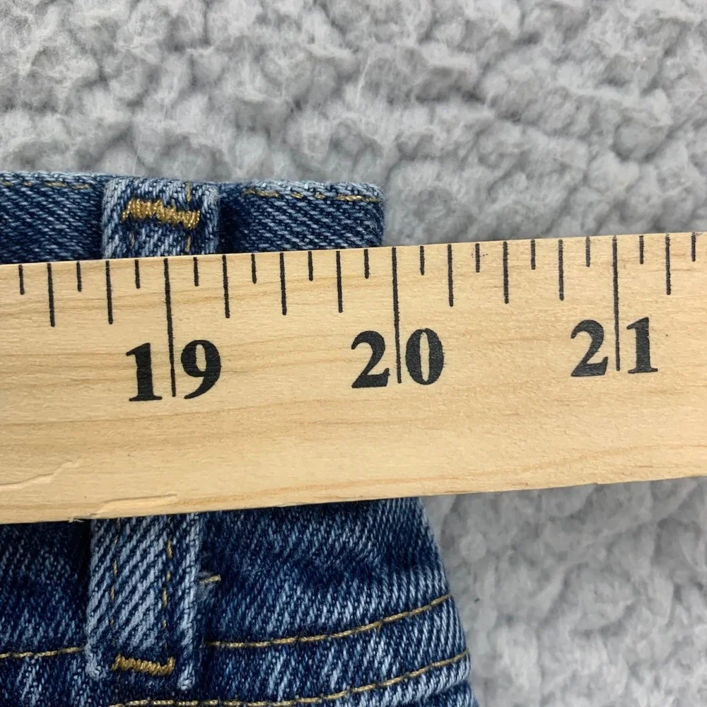 Wrangler‎ Jeans Mens 38x30 Blue Medium Wash Straight Leg 100% Cotton Denim